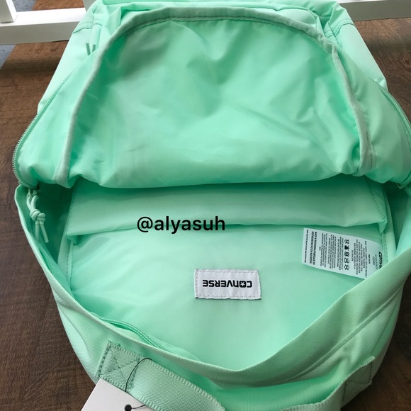 NWT Converse GO Backpack Mint W AUTHENTIC - Picture 5 of 8